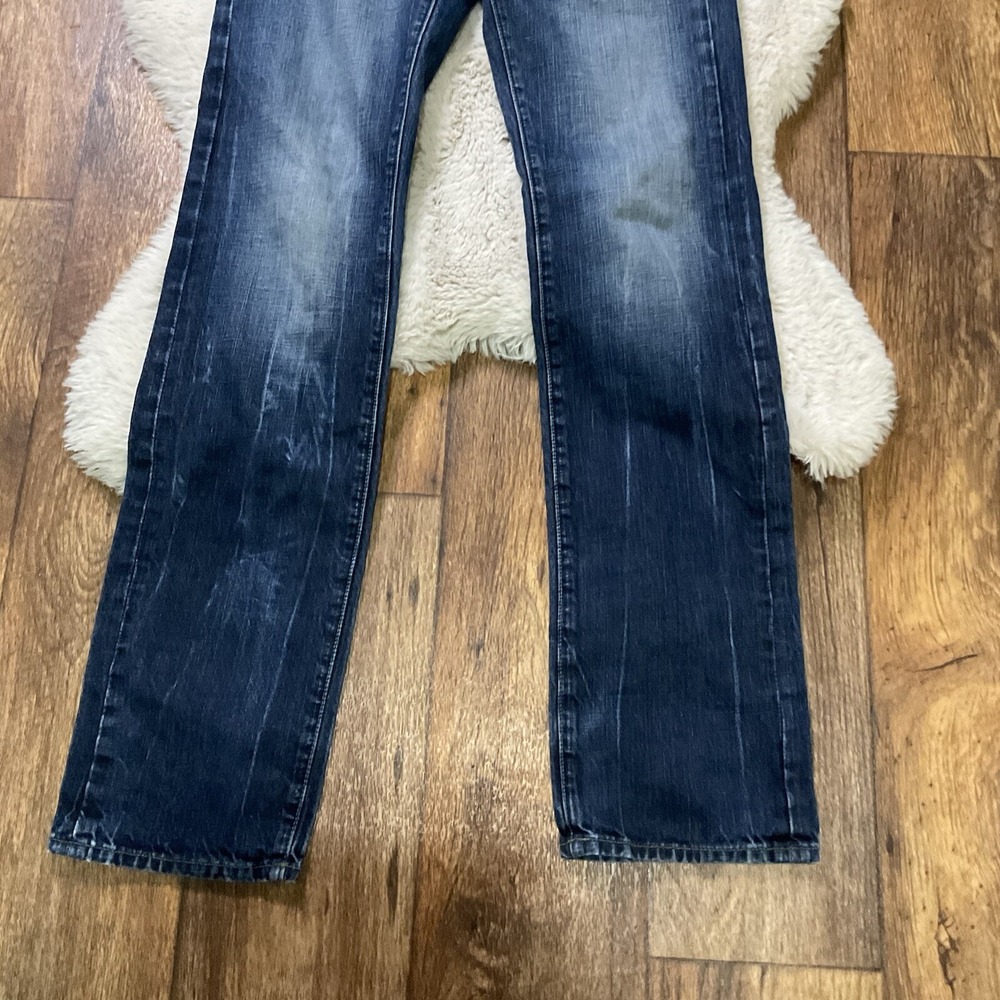 Agave Denim Jeans Pragmatist Dark Wash Size 29 34" Inseam Slim - Picture 2 of 12